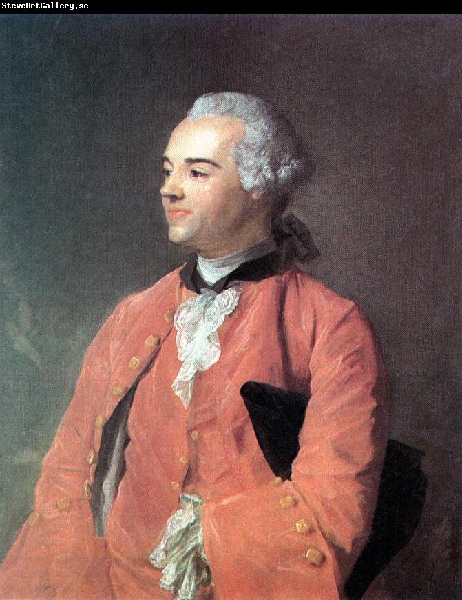 PERRONNEAU, Jean-Baptiste Portrait of Jacques Cazotte af